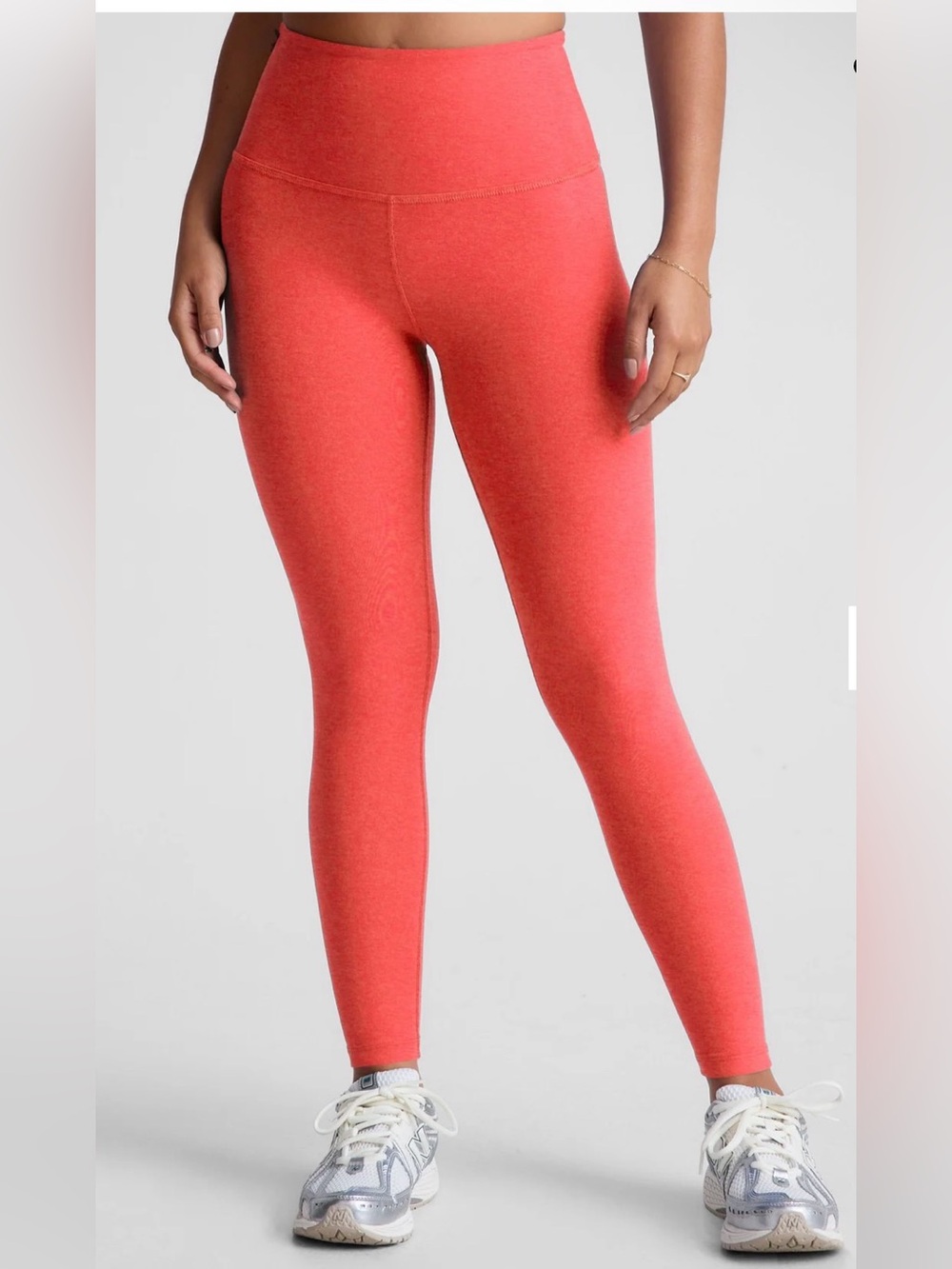 Beyond Yoga Women’s Spacedye Caught In The Midi High Waisted  Leggings in Coral